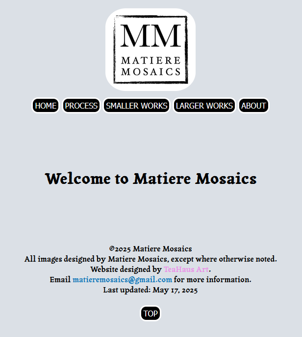 Matieremosaics Homepage